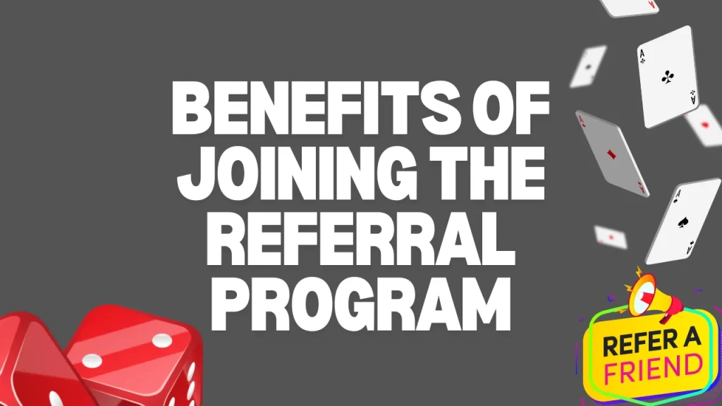 illustration text 'benefits of joining the referral program'