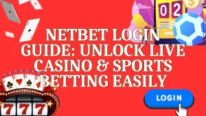 on image text "netbet login guide to unlock live casino betting easily"