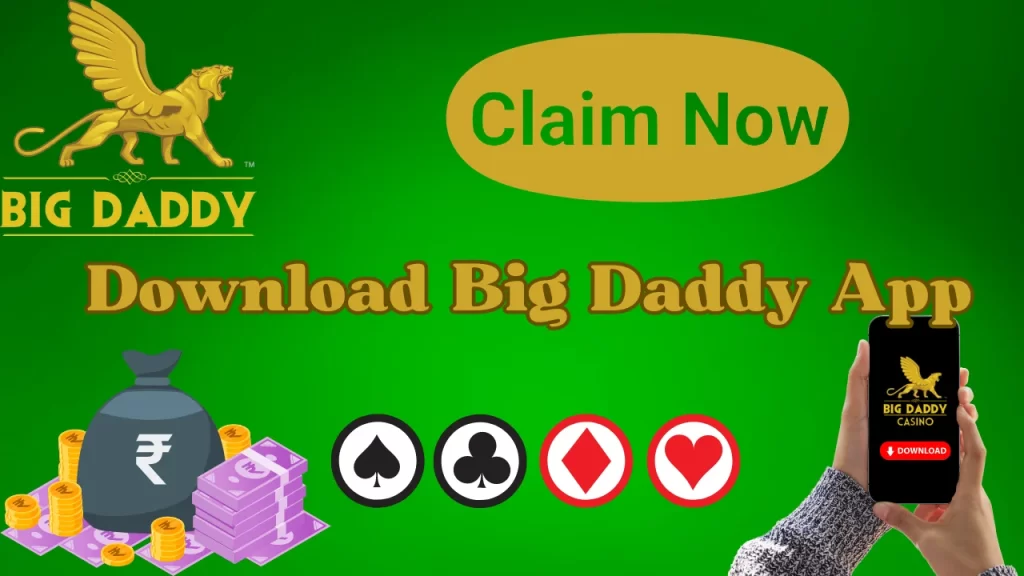 illustration text 'download big daddy app'